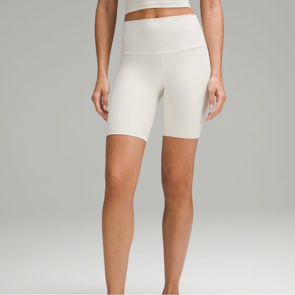 lululemon Align Short 8” - White